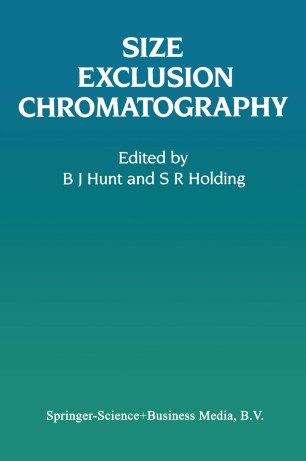 Size Exclusion Chromatography Springerlink