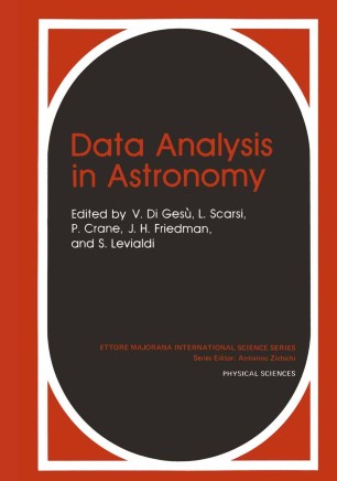 Data Analysis In Astronomy Springerlink