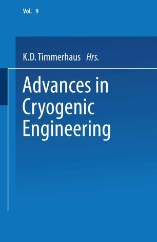 Advances In Cryogenic Engineering Springerlink