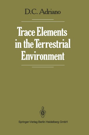 Trace Elements In The Terrestrial Environment Springerlink