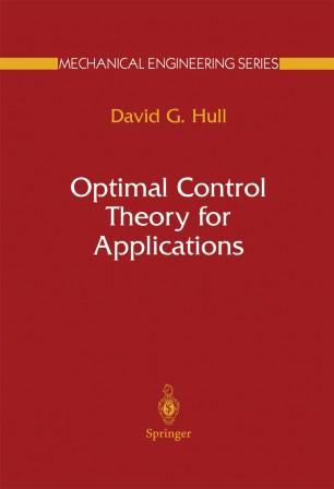 Optimal Control Theory For Applications Springerlink