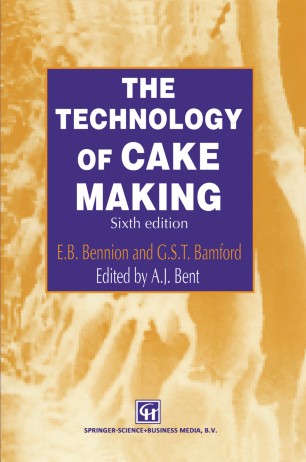 The Technology Of Cake Making Springerlink