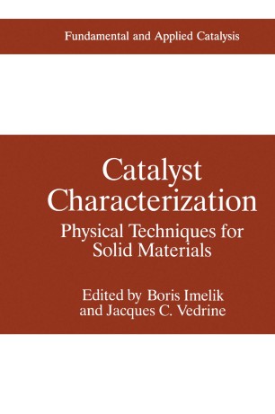 Catalyst Characterization Springerlink