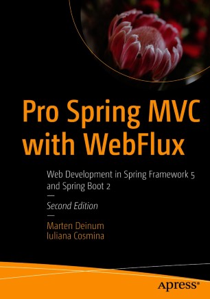 Front cover of Pro Spring MVC with WebFlux