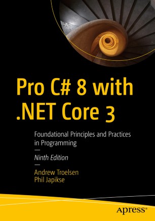 Front cover of Pro C# 8 with .NET Core 3