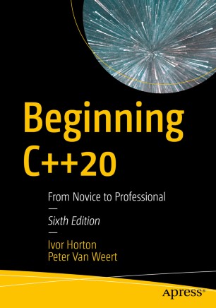 Front cover of Beginning C++20