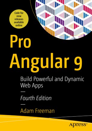 Front cover of Pro Angular 9