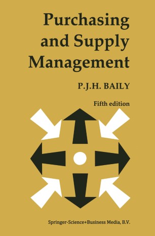 Purchasing And Supply Management Springerlink