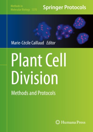 Plant Cell Division Springerlink