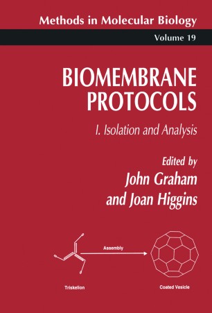 Biomembrane Protocols Springerlink