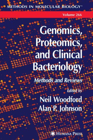Genomics Proteomics And Clinical Bacteriology Springerlink