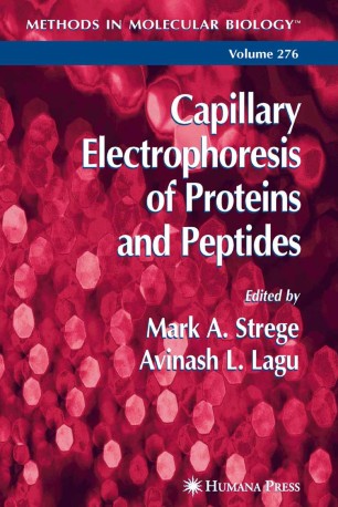 Capillary Electrophoresis Of Proteins And Peptides