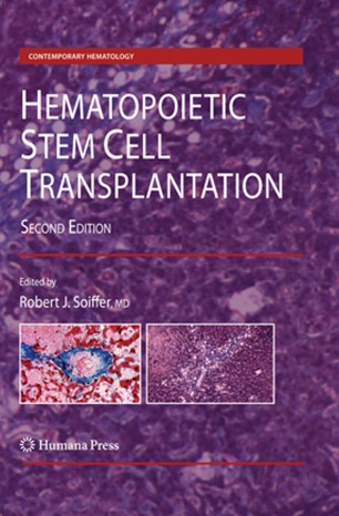 Hematopoietic Stem Cell Transplantation Springerlink