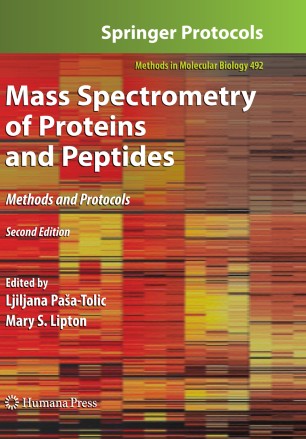 Mass Spectrometry Of Proteins And Peptides Springerlink