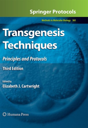 Transgenesis Techniques Springerlink