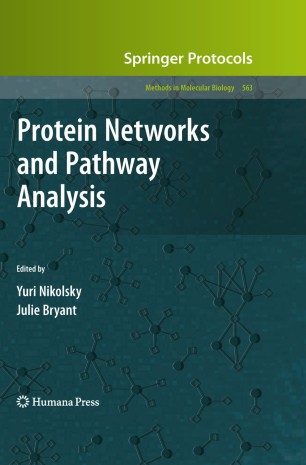 Protein Networks And Pathway Analysis Springerlink