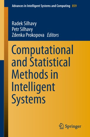 Computational and Statistical Methods in Intelligent Systems