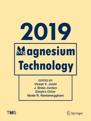 Magnesium Technology 2019 | SpringerLink