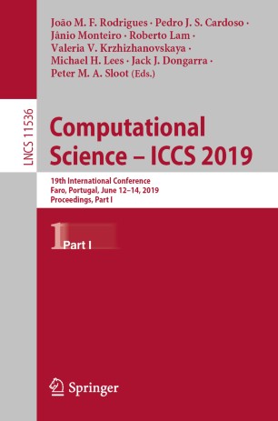 Computational Science Iccs 19 Springerlink
