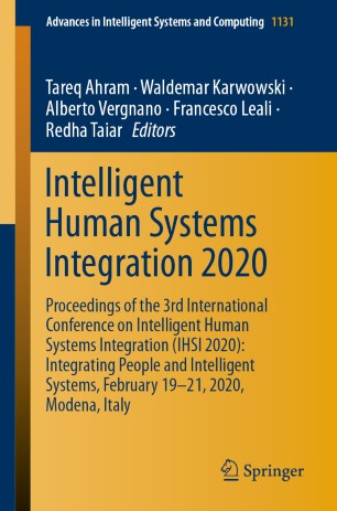 Intelligent Human Systems Integration 2020 | SpringerLink
