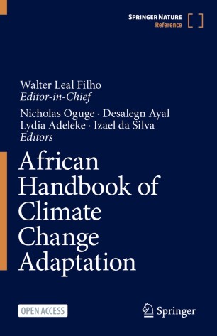 African Handbook Of Climate Change Adaptation Springerlink