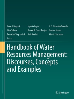 Handbook Of Water Resources Management Discourses Concepts And Examples Springerlink