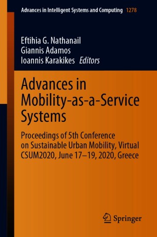 Advances in Mobility-as-a-Service Systems | SpringerLink