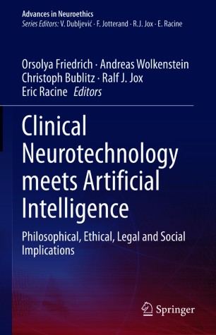 Clinical Neurotechnology Meets Artificial Intelligence Springerlink