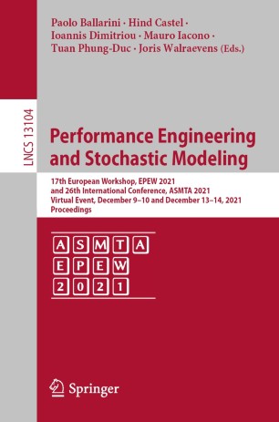 Performance Engineering and Stochastic Modeling | SpringerLink