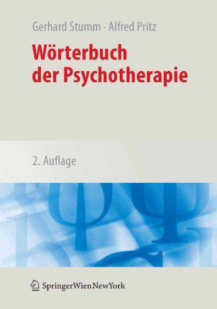 Wörterbuch der Psychotherapie  SpringerLink