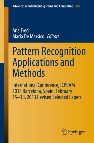 Pattern Recognition Applications And Methods Springerlink