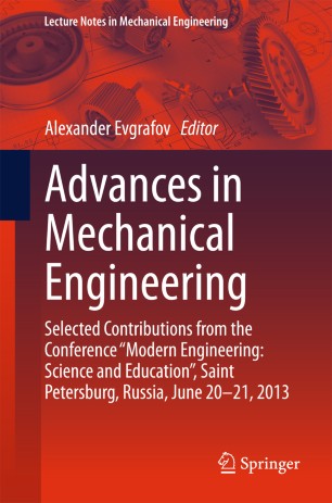 Advances in Mechanical Engineering | SpringerLink