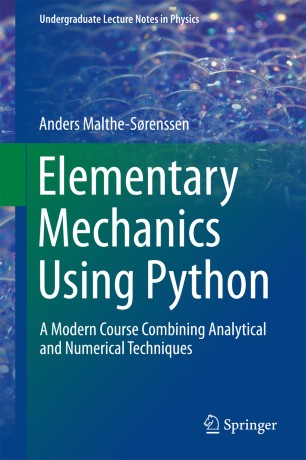 Elementary Mechanics Using Python | SpringerLink