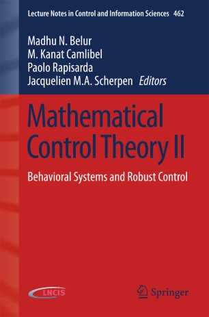control mathematical theory ii