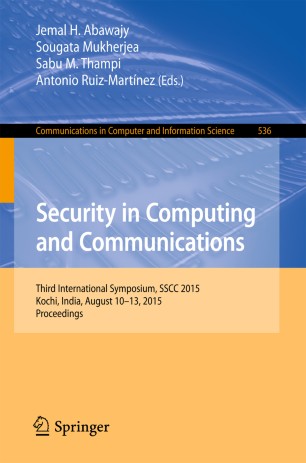 Security In Computing And Communications Springerlink