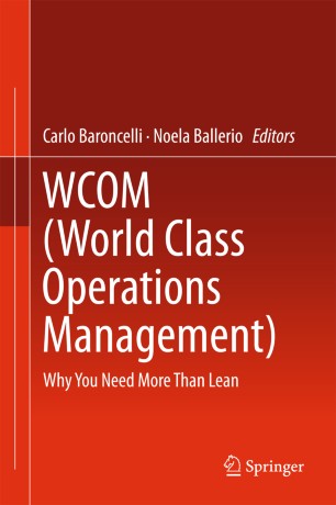 Wcom World Class Operations Management Springerlink
