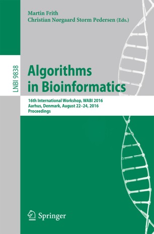 Algorithms in Bioinformatics | SpringerLink