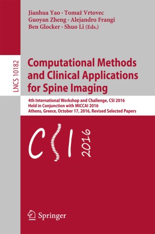 Computational Methods And Clinical Applications For Spine