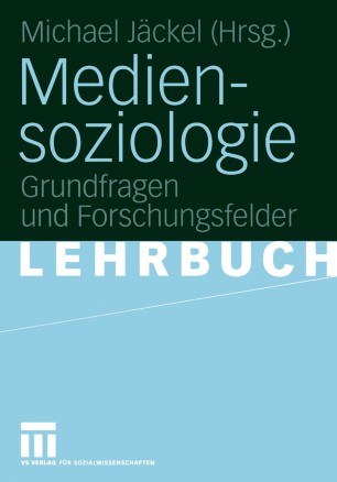 Mediensoziologie | SpringerLink