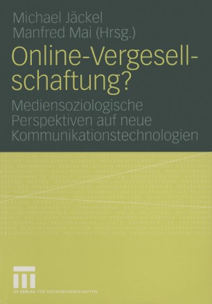 Online-Vergesellschaftung? | SpringerLink