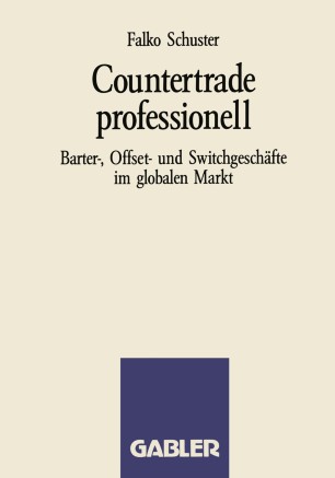 Countertrade Professionell Springerlink
