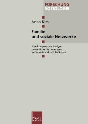 Familie Und Soziale Netzwerke Springerlink