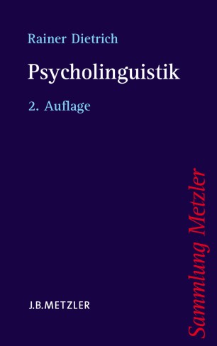 Psycholinguistik SpringerLink