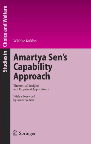 Amartya Sen's Capability Approach | SpringerLink