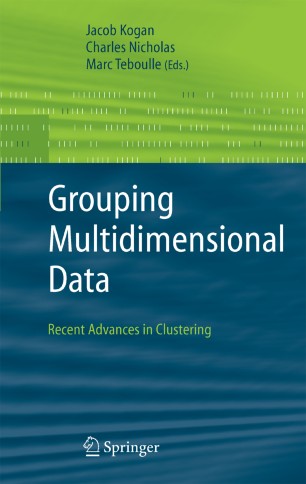 Grouping Multidimensional Data Springerlink