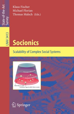 Socionics Scalability Of Complex Social Systems Lecture Notes In
Computer Science