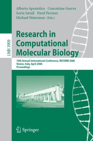 Research In Computational Molecular Biology Springerlink