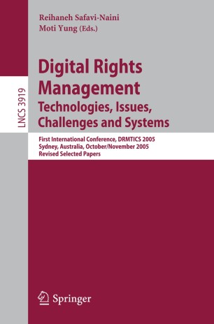 Digital Rights Management Technologies Issues