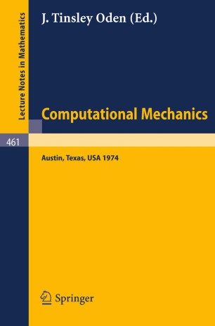 Computational Mechanics Springerlink
