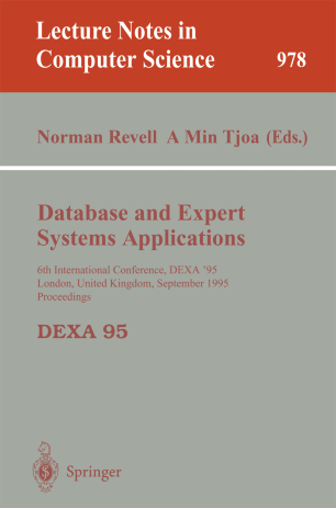 Database And Expert Systems Applications Springerlink